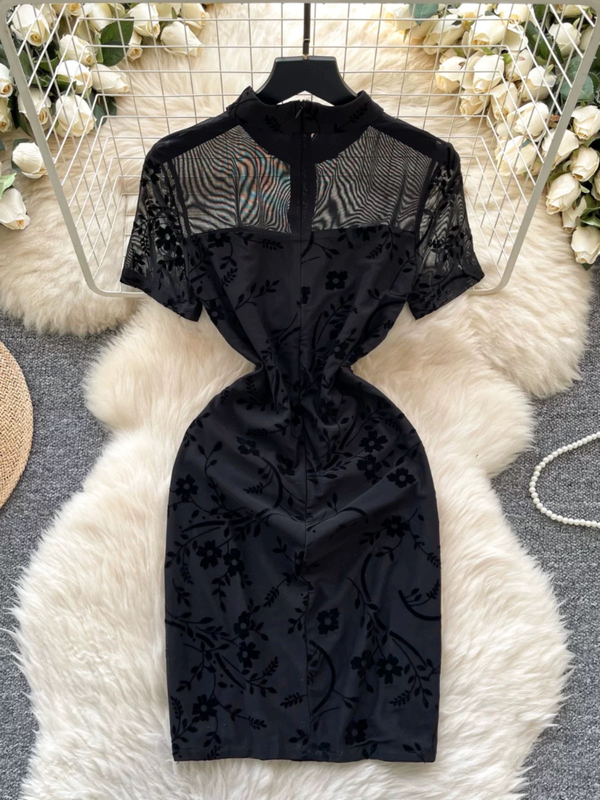 Somewhere tropical dress FBC443 images